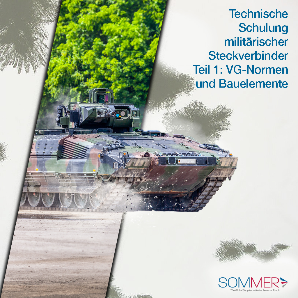 Technische Schulung militärischer Steckverbinder VG